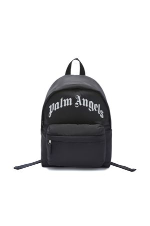 black polyester backpack PALM ANGELS KIDS | PBNB015C99FAB0011001